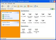 Advanced NTFS Recovery screenshot
